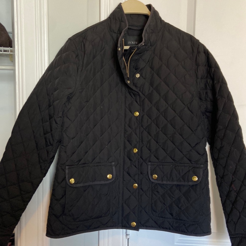 J. Crew quilted jacket